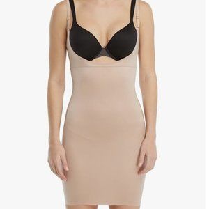 Spanx 10178R Open Bust Slip Dress in Foundation